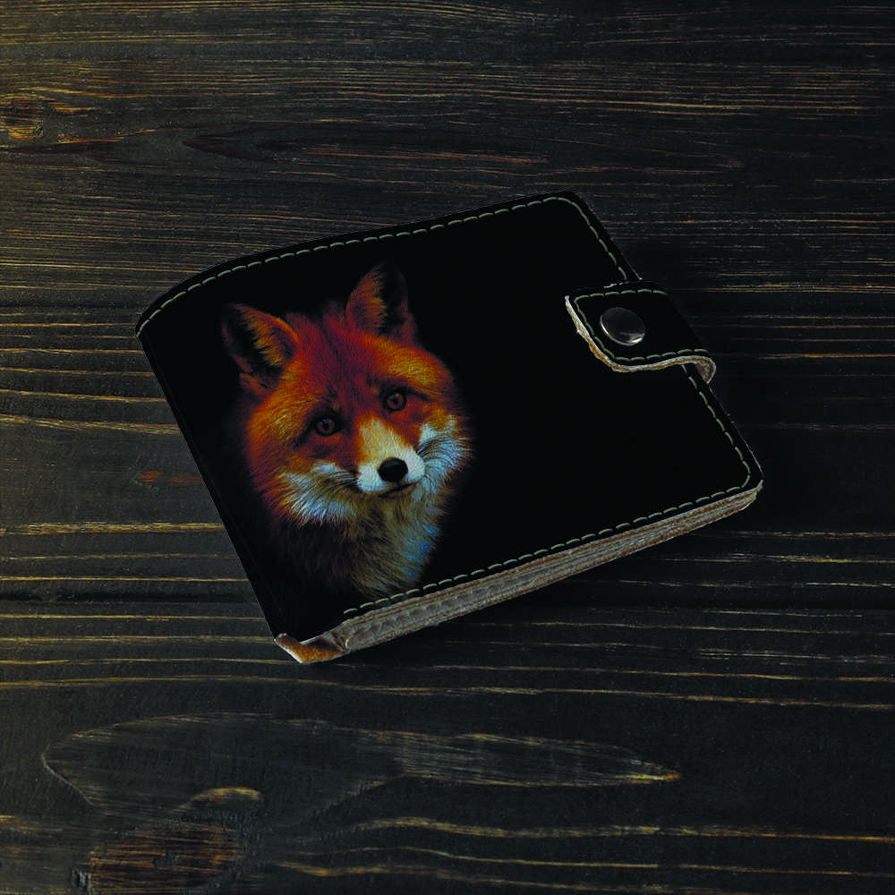 

Кошелёк Fisher Gifts Uno 186 Лисичка в темноте экокожа