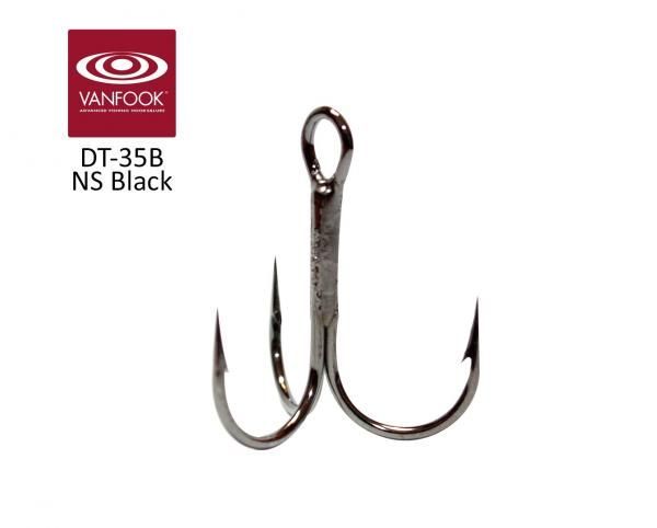 

Крючки Vanfook тройные DT-35B NS Black (#14 (12шт))