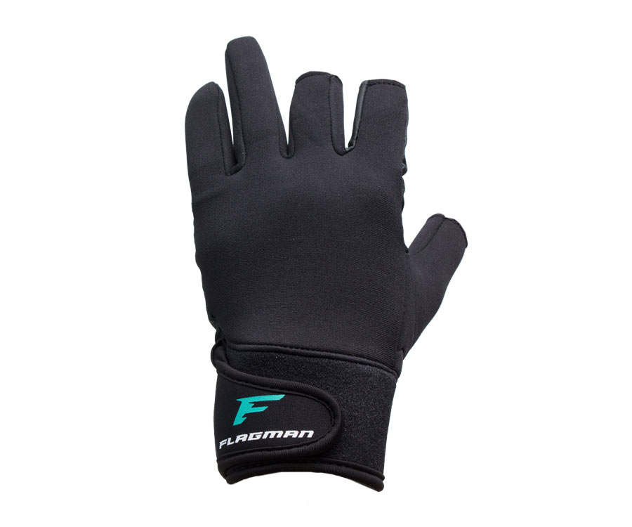 

Перчатки спиннингиста Flagman Fishing Gloves Titanium Coated L