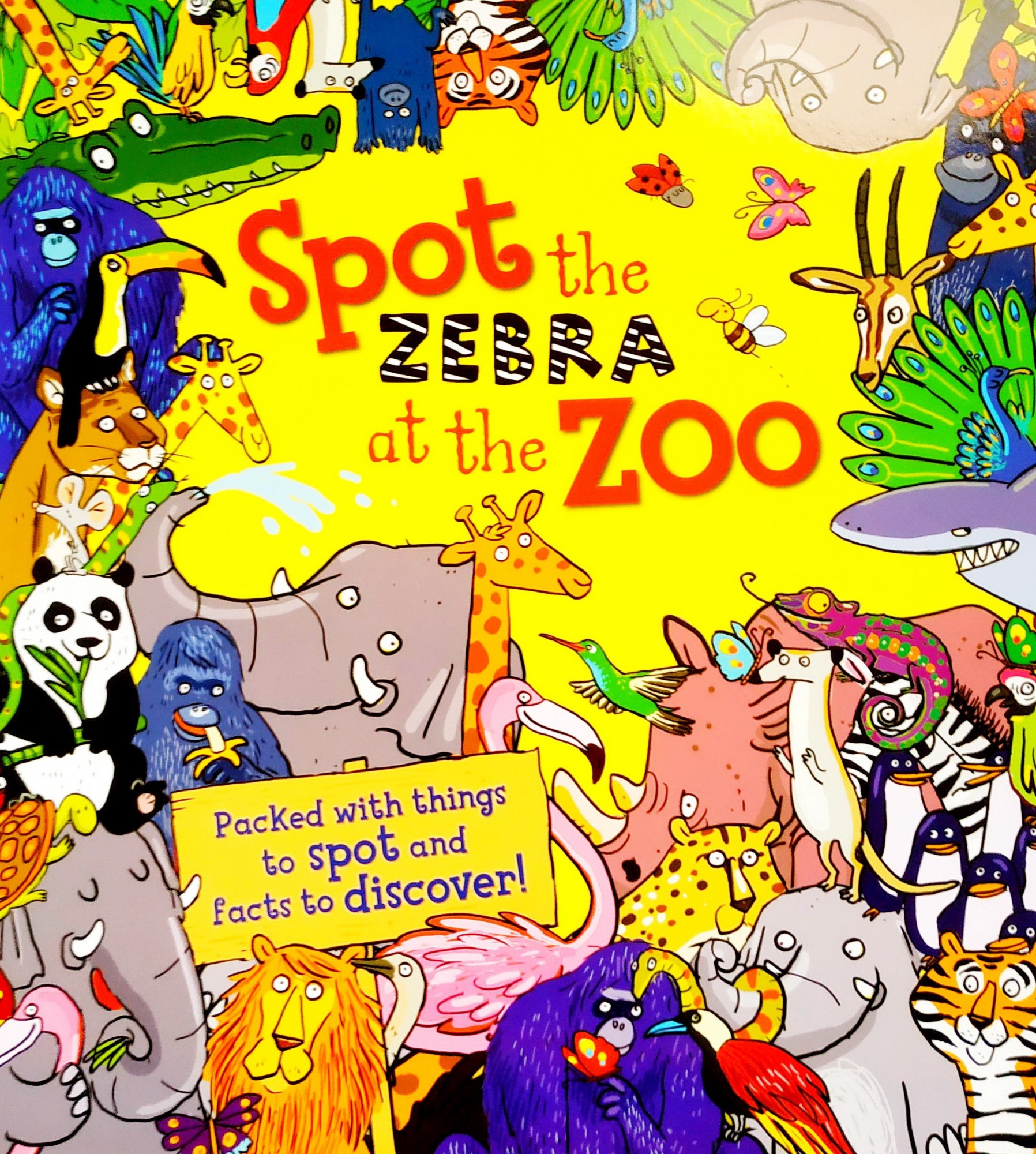 

Книга на английском Spot The Zebra at the Zoo