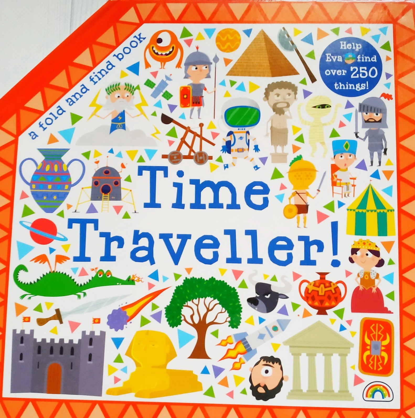 

Книга на английском Fold and Find. Time Traveller