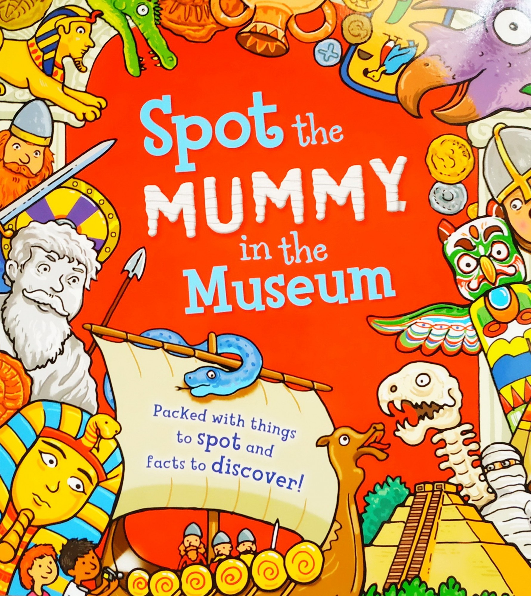 

Книга на английском Spot The... Mummy at the Museum