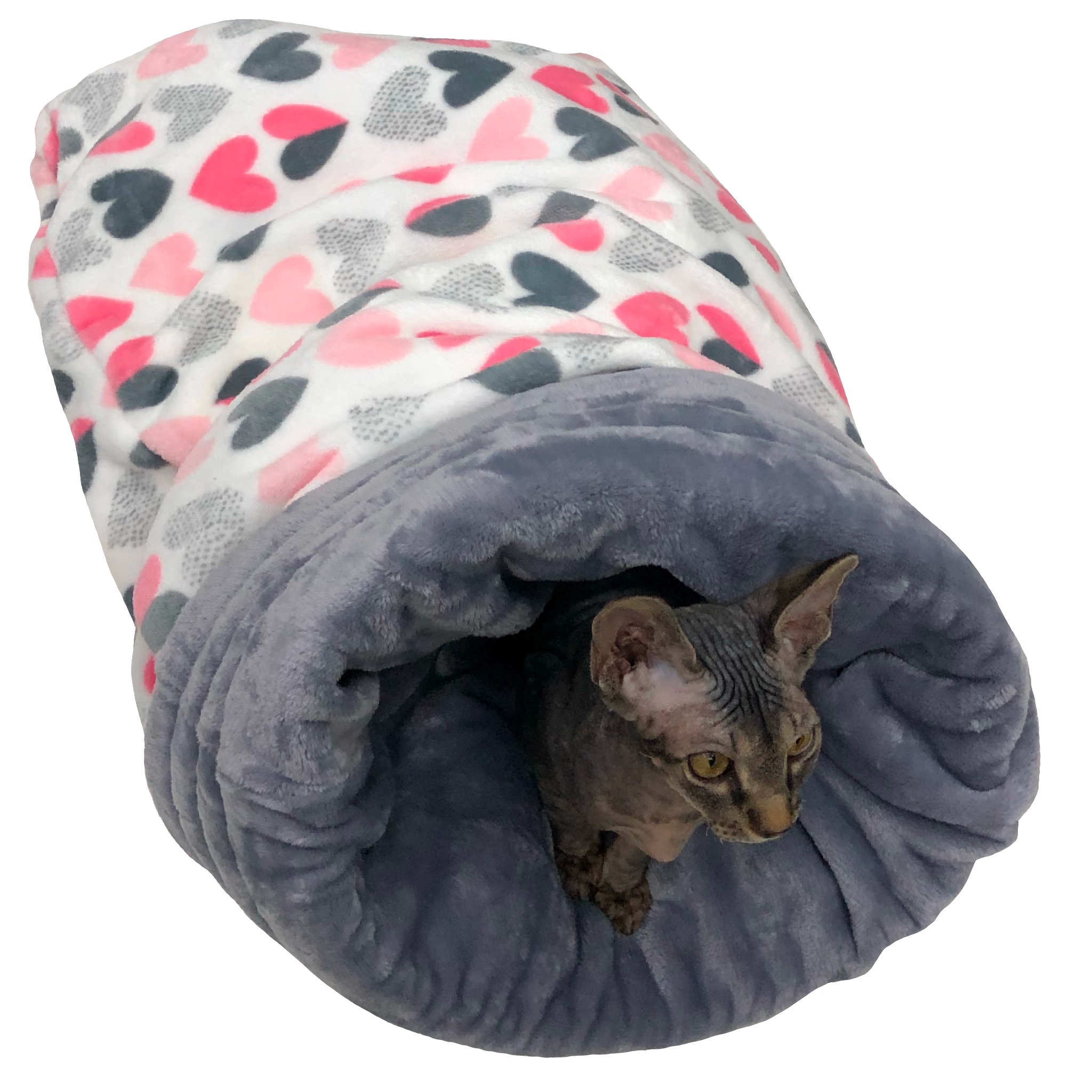 

Дом - нора мешок для кошек и собак Style Pets Loveli размер XL 60 см на 75 см