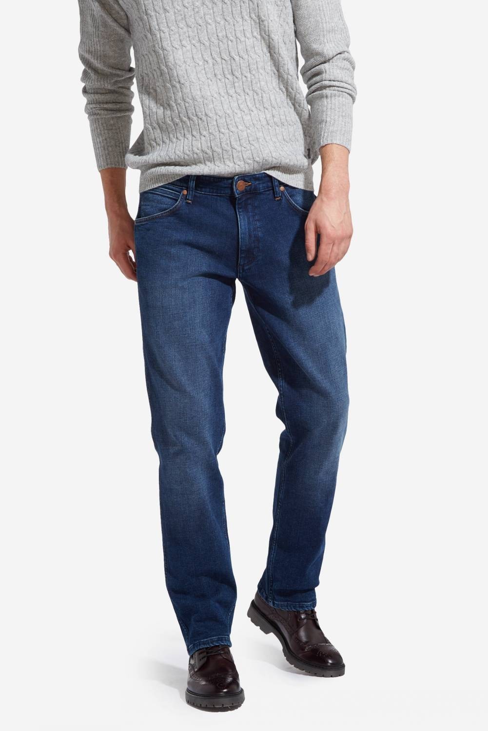 

Джинсы Wrangler Greensboro Regular Straight Fit Синий 40-34