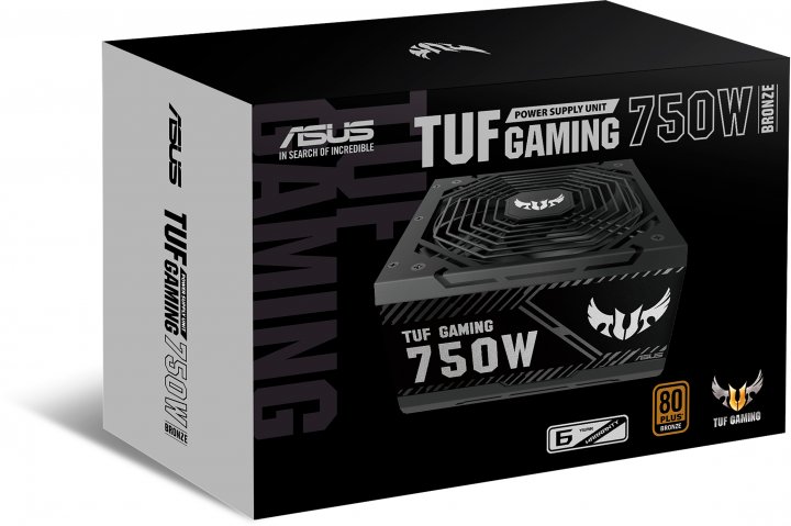 

Блок питания ASUS TUF GAMING 750W 135mm 80+ Bronze