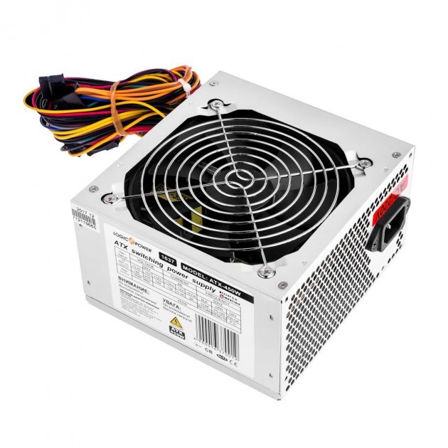 

Блок питания LOGICPOWER 450W FAN 12cm ATX Bulk