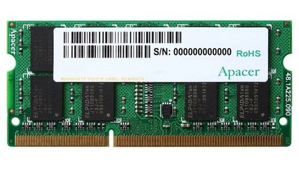 

ОЗУ APACER DDR3 4Gb 1600Mhz БЛИСТЕР DL.04G2K.KAM