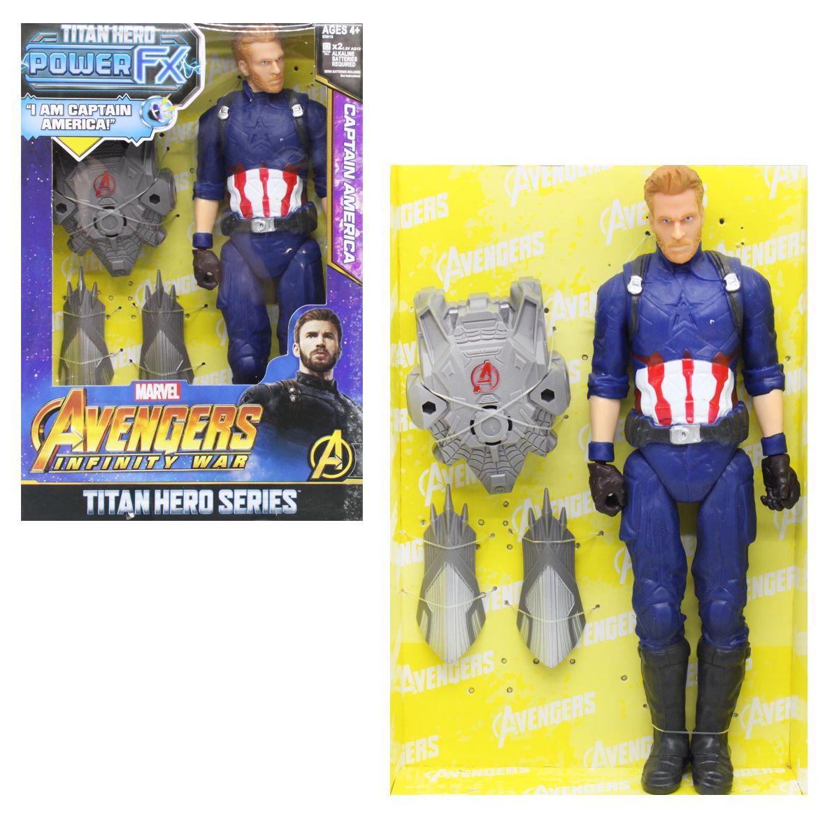 

Фигурка Супергерои MARVEL Капитан Америка MiC (6675-1 A/2A/3A/A) (162751)