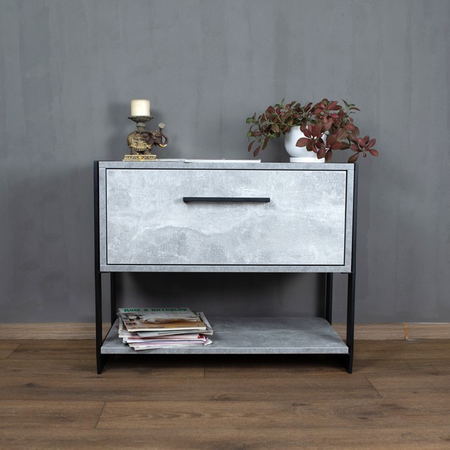 

Тумба в стиле лофт Metal & Wood Т-700-1