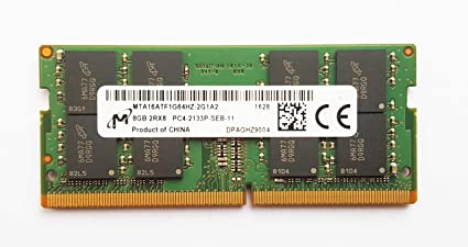 

Оперативна пам'ять MICRON 8 GB SO-DIMM DDR4 2133 MHz - (MTA16ATF1G64HZ-2G1A2)