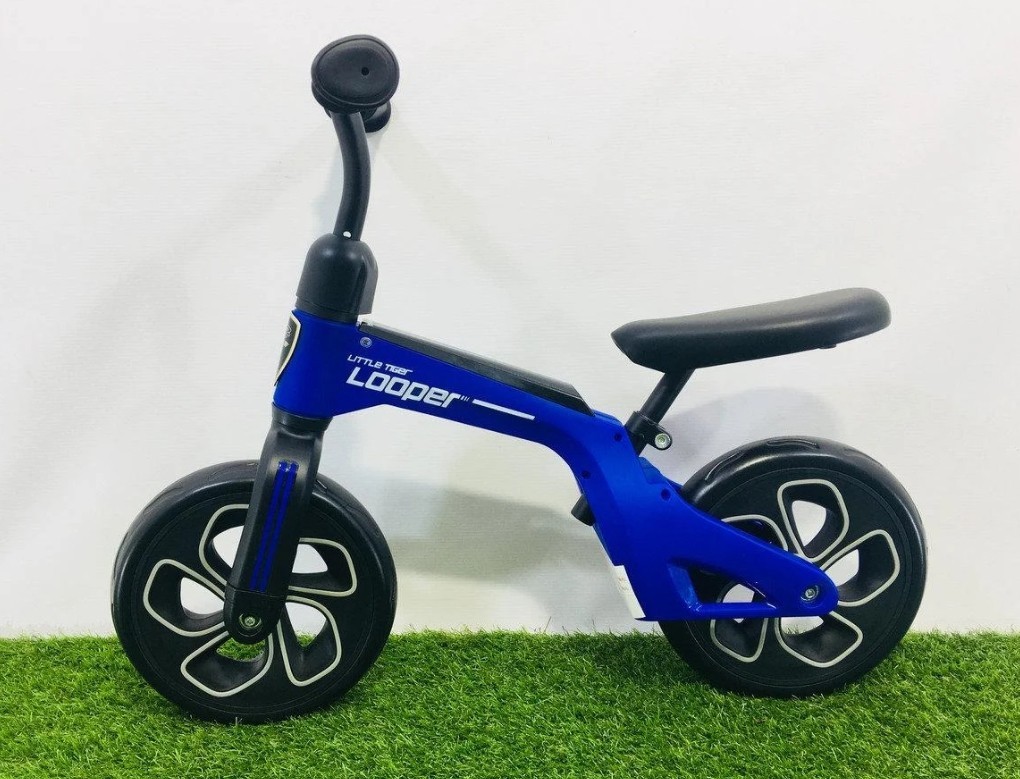 

Беговел CROSSER BALANCE BIKE LOOPER Little Tiger велобег для детей 10 дюймов (Синий)