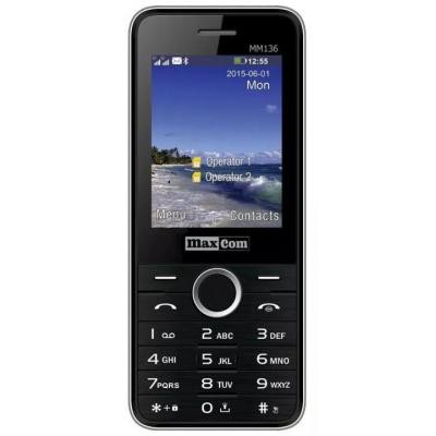 

Мобильный телефон Maxcom MM136 Black-SIlver