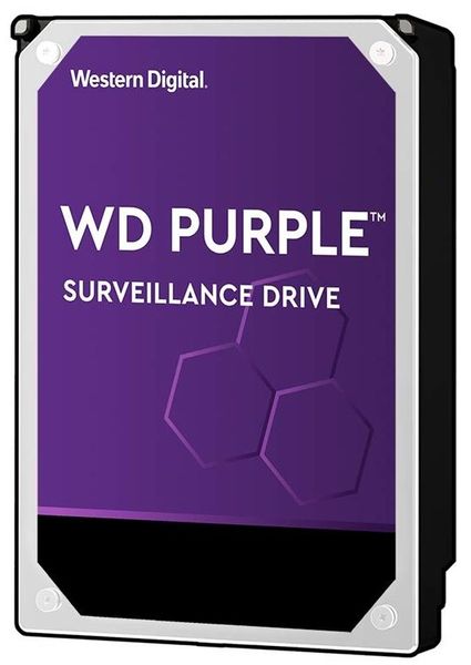 

Жесткий диск WD 3.5" SATA 3.0 4TB 5400 64MB Purple Surveillance (WD40PURZ)