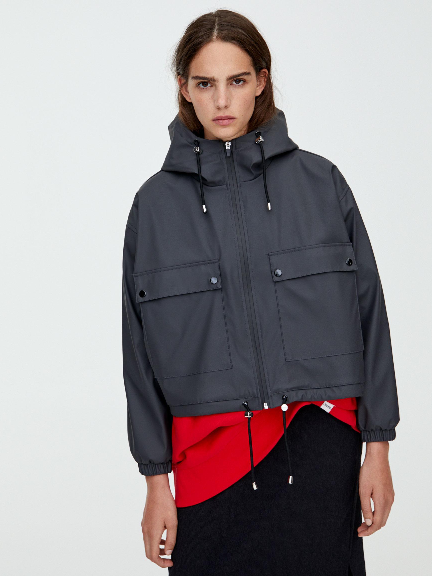 

Ветровка Pull & Bear 9714316807-AAAD L Черная