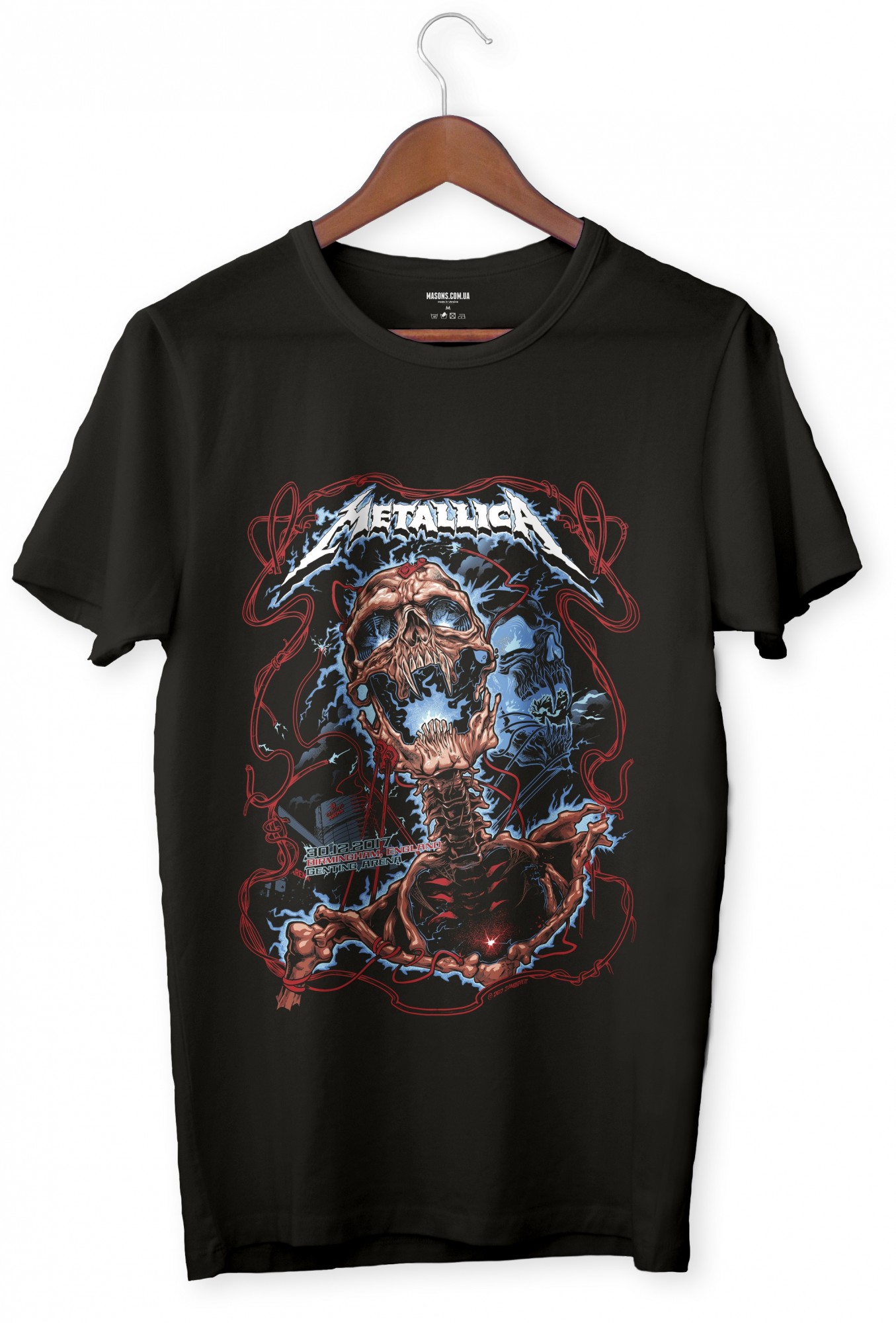 

Футболка Metallica v1.0 0008  Черная, Футболка Metallica v1.0 0008 M Черная