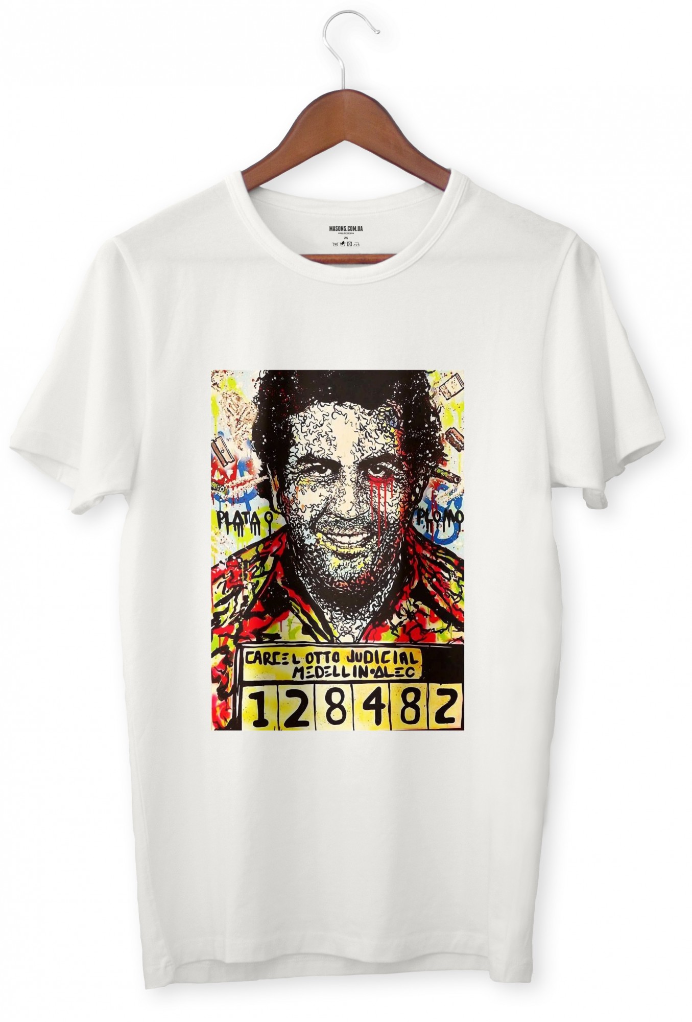 

Футболка Pablo Escobar 2 0011 XXL Белая