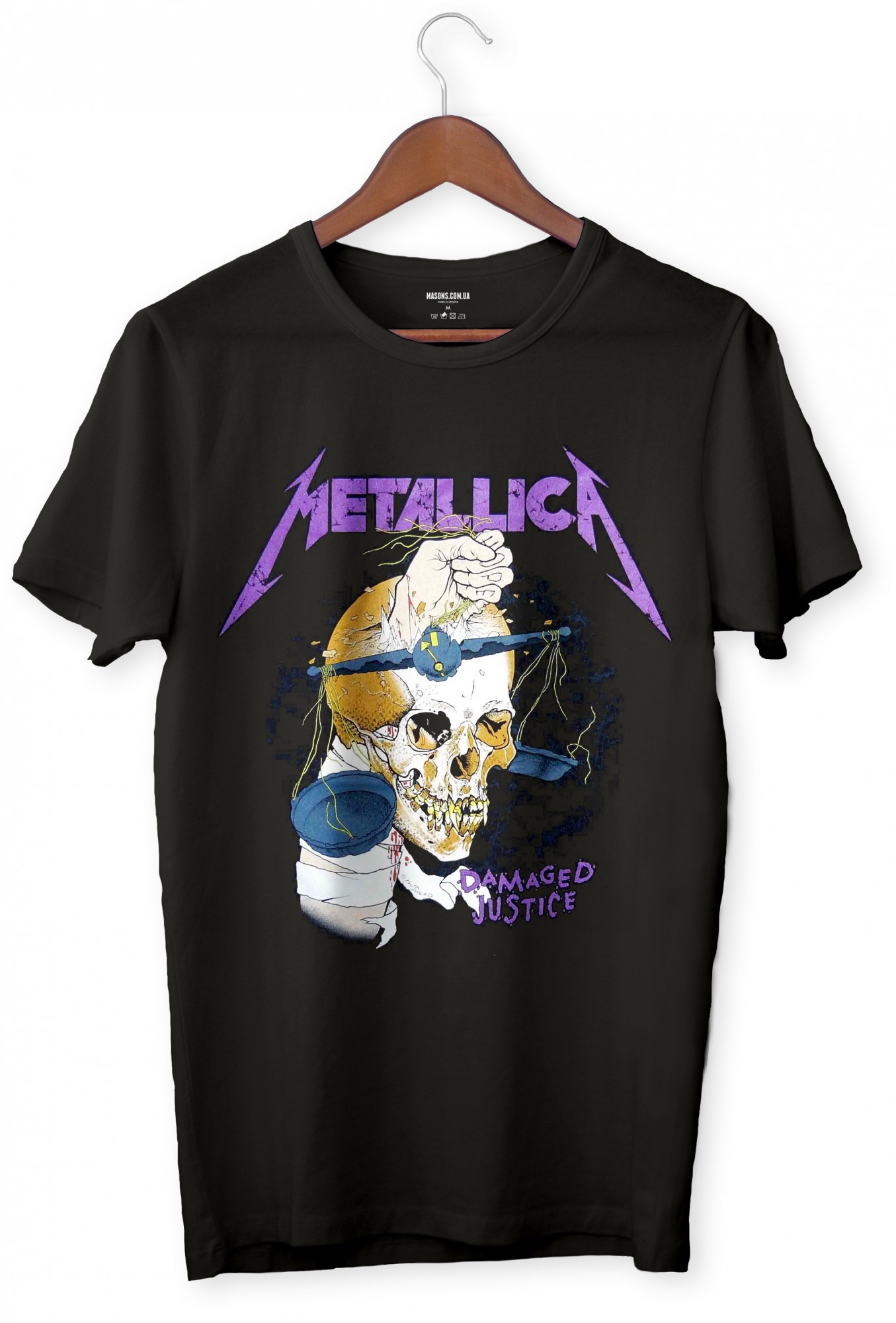 

Футболка Metallica 0007  Черная, Футболка Metallica 0007 S Черная