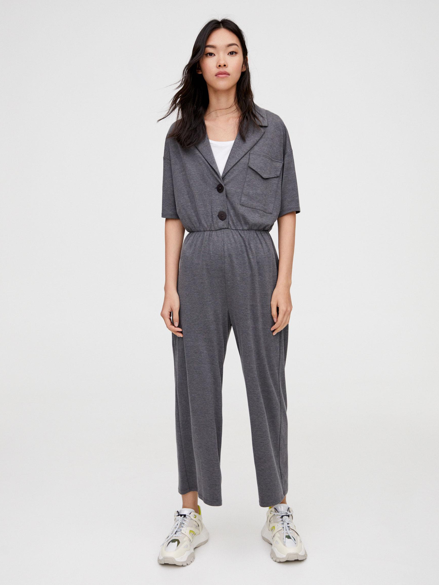 

Комбинезон Pull & Bear 9637383802-ABKU L Серый