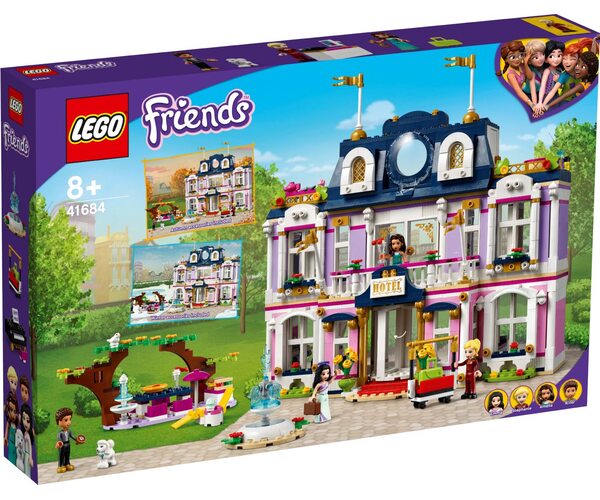 

Конструктор LEGO Friends Гранд-отель Хартлейк Сити (41684)