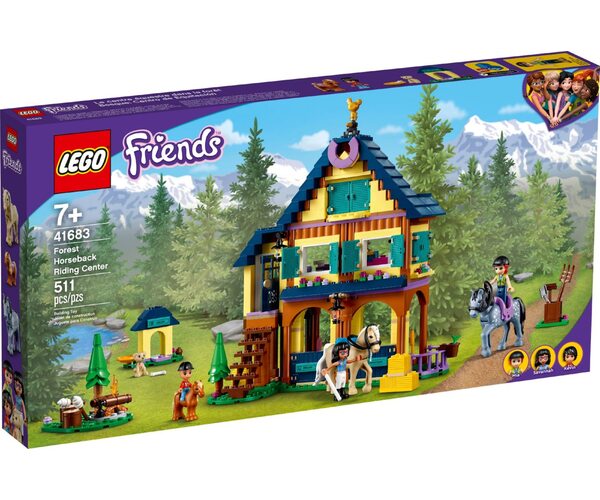 

Конструктор LEGO Friends Центр верховой езды в лесу (41683)