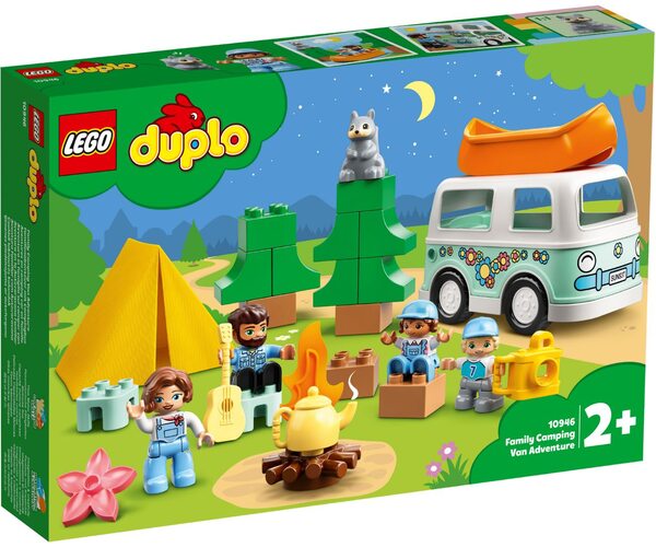 

Конструктор LEGO DUPLO Семейное приключение на микроавтобусе (10946)