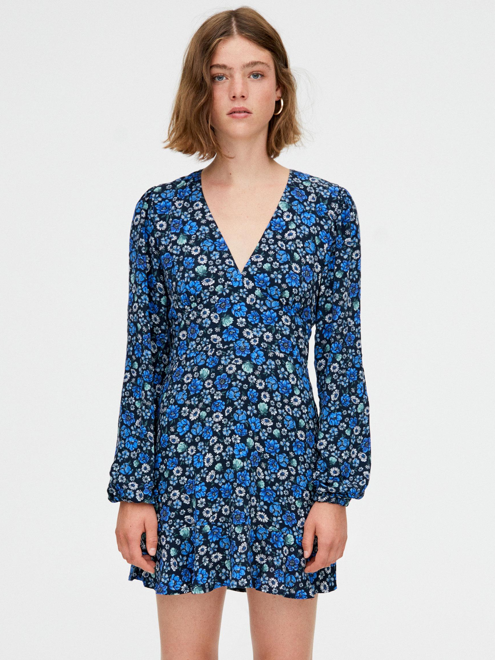 

Платье Pull & Bear 9390372400-ACOZ XS Черное