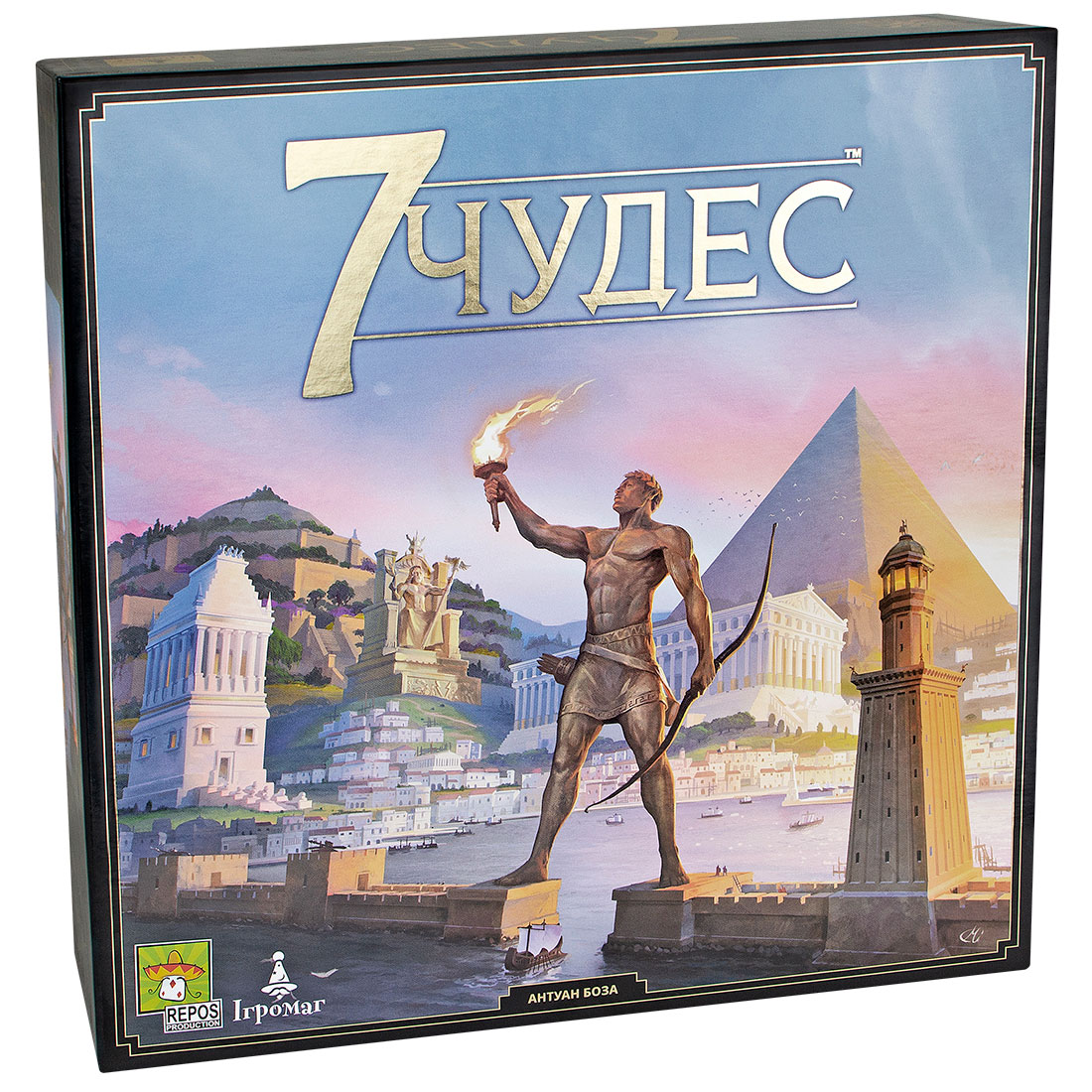 

Настольная игра 7 Чудес (2 издание) (UA)