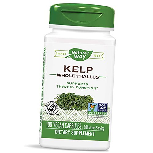 

Ламинария, Kelp 600, Nature's Way 100вегкапс (36344111)