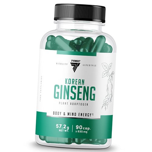 

Экстракт корейского женьшеня, Korean Ginseng, Trec Nutrition 90капс (71101004)