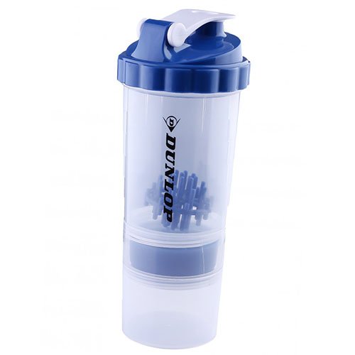 

Шейкер спортивный Fitness shaker bottle D35847 Dunlop 550мл Синий (09518001)
