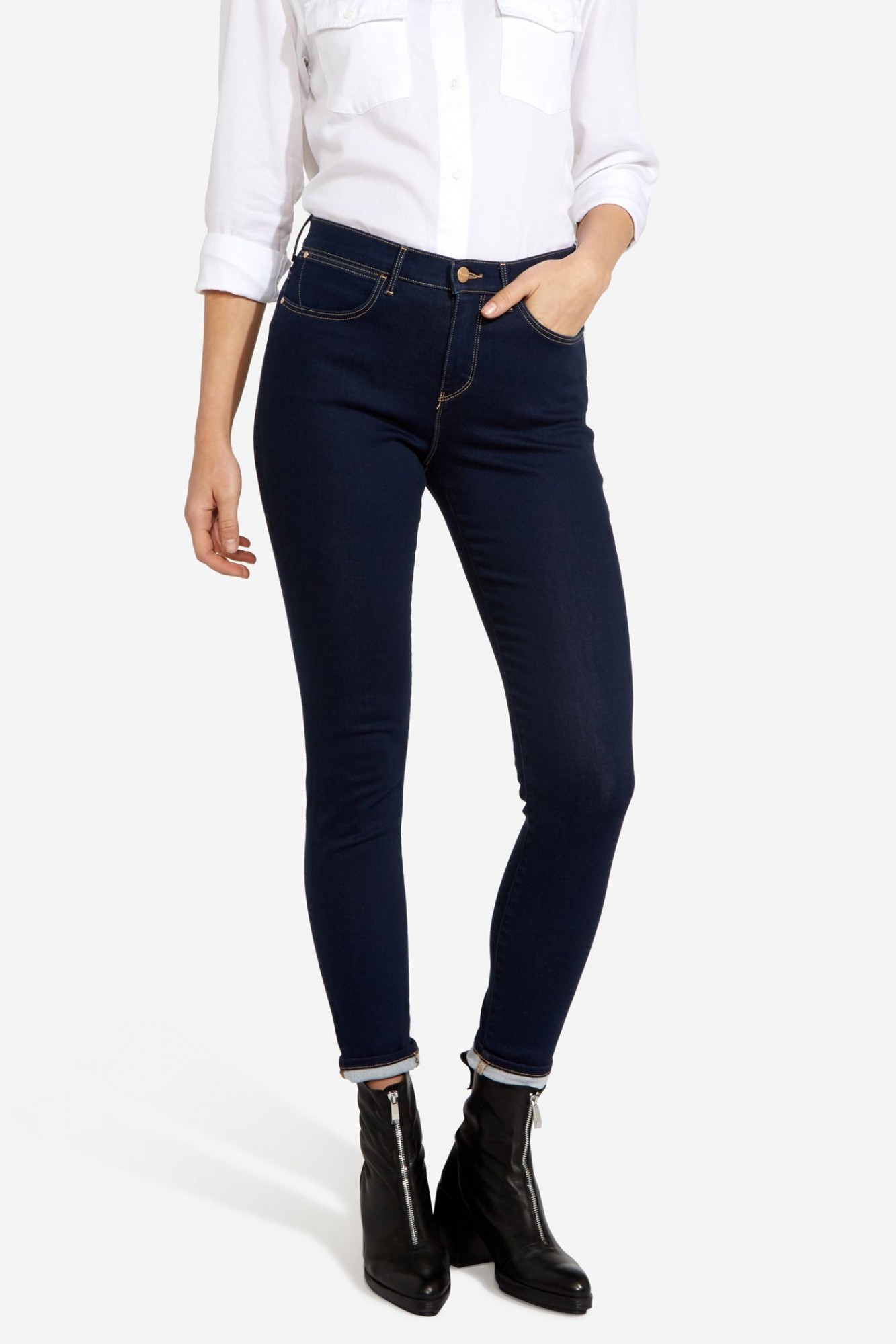 

Джинсы Wrangler High Rise Skinny Skinny Fit Синий 26-32