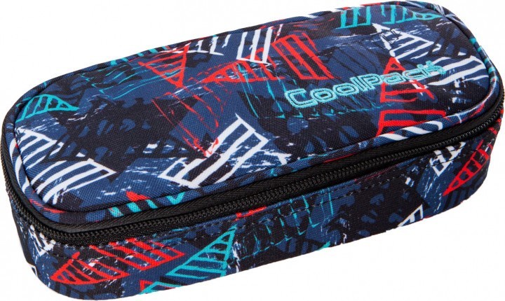 

Пенал школьный без наполнения CoolPack Campus Triangles 1 отделение (A62212)