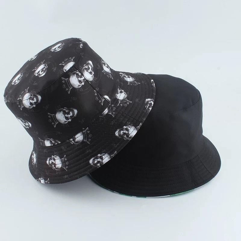 

Панама Двухсторонняя Череп и Корона, Унисекс