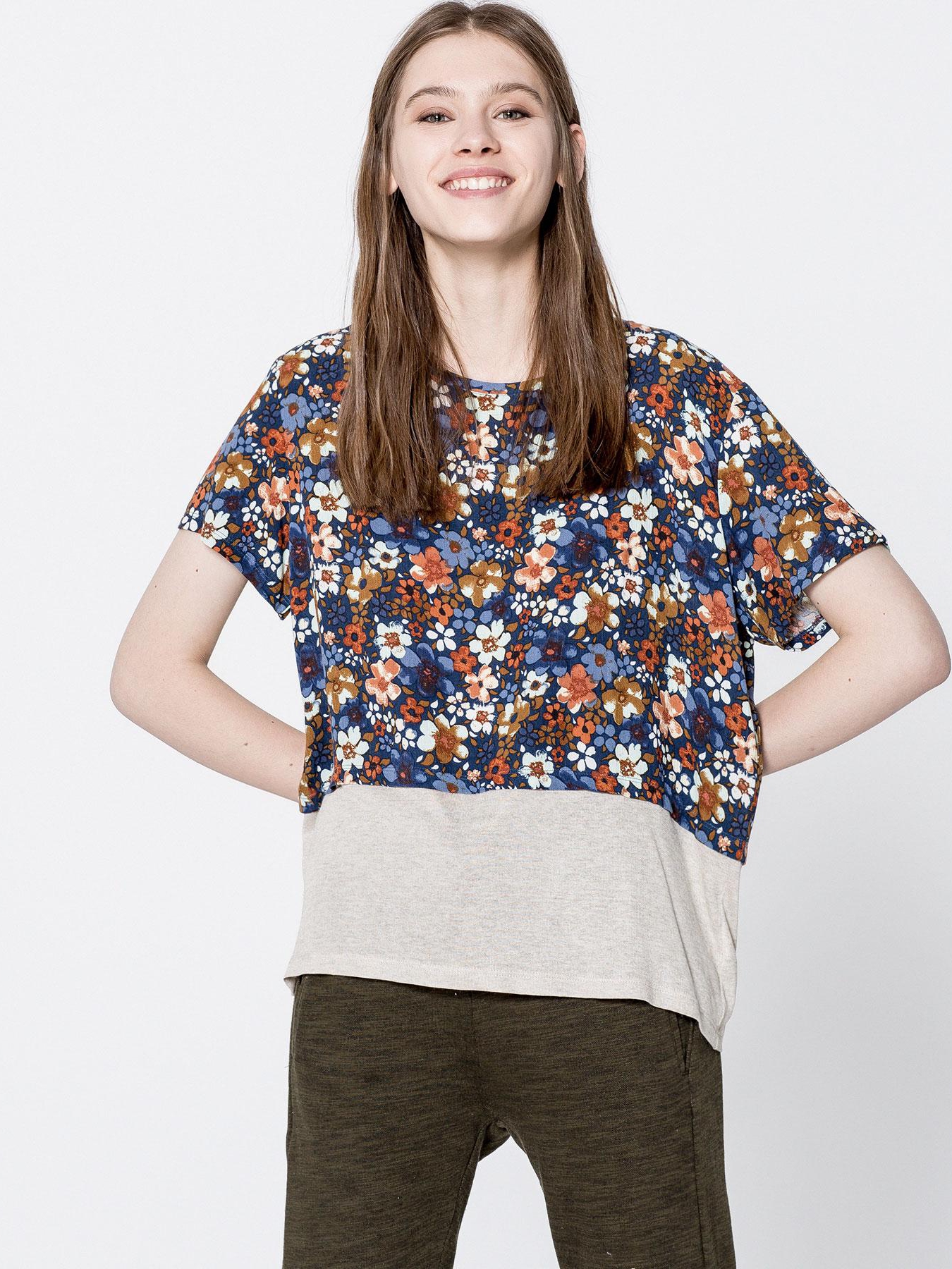 

Футболка Pull & Bear 9242397401-ABDM M Бежевая