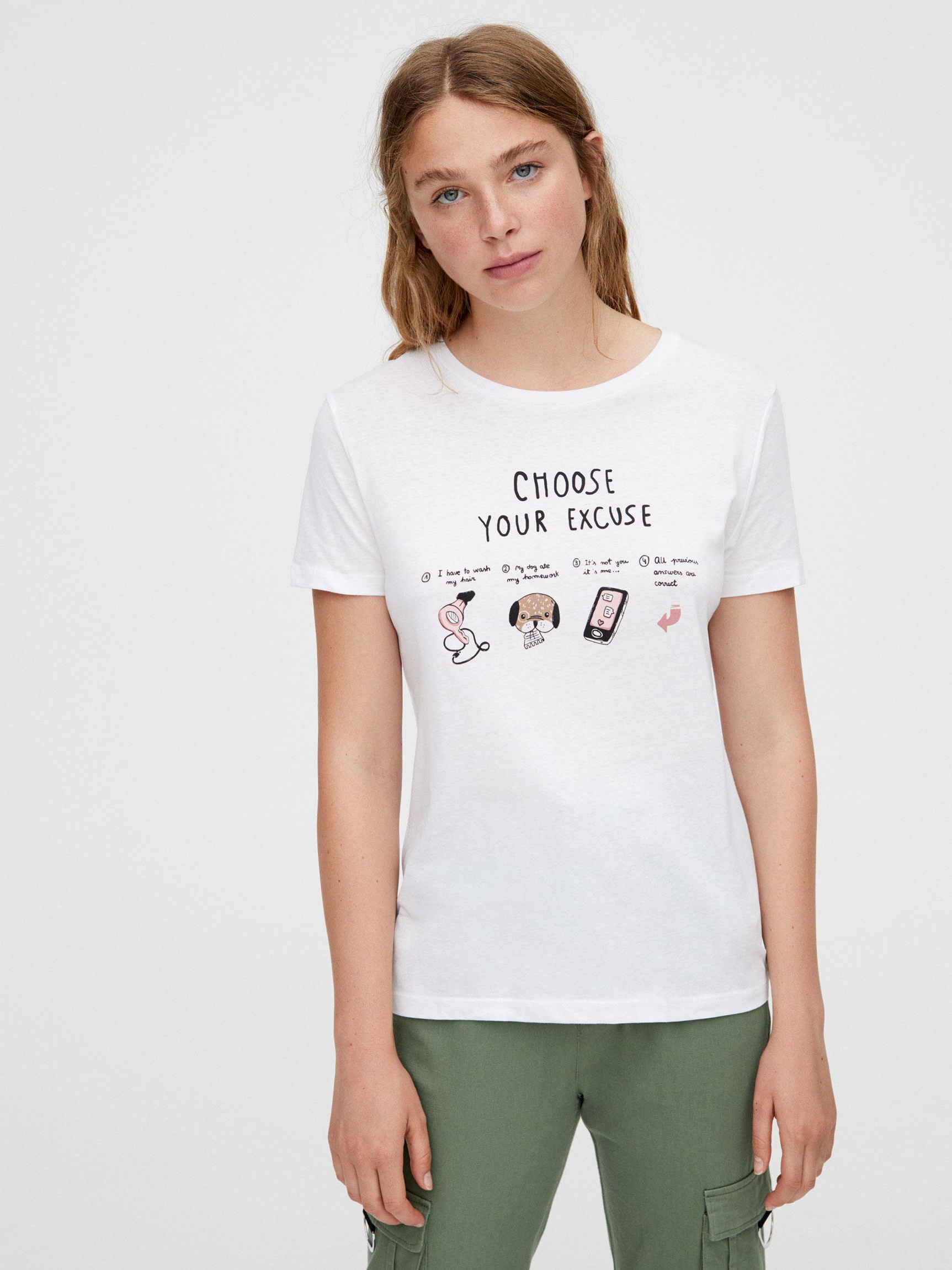 

Футболка Pull & Bear 9242325250-AAPT S Белая
