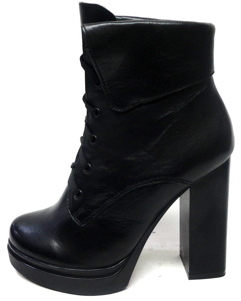 

Ботильоны женские Rozal 191Б/86 натуральная кожа Черный 38 размер подкладка Шерсть (овчина)