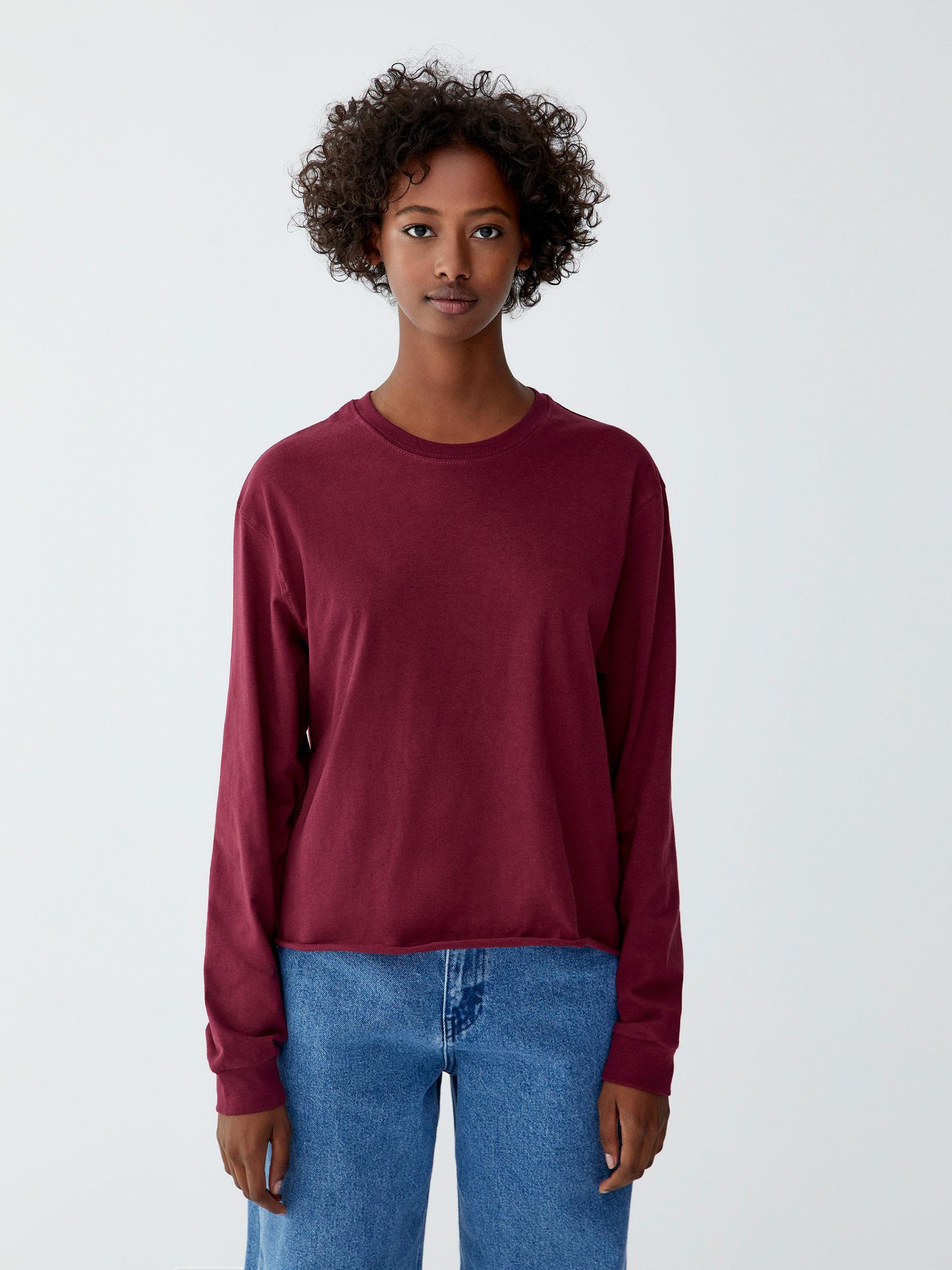 

Свитшот Pull & Bear 9241334605-ACUK XS Бордовый