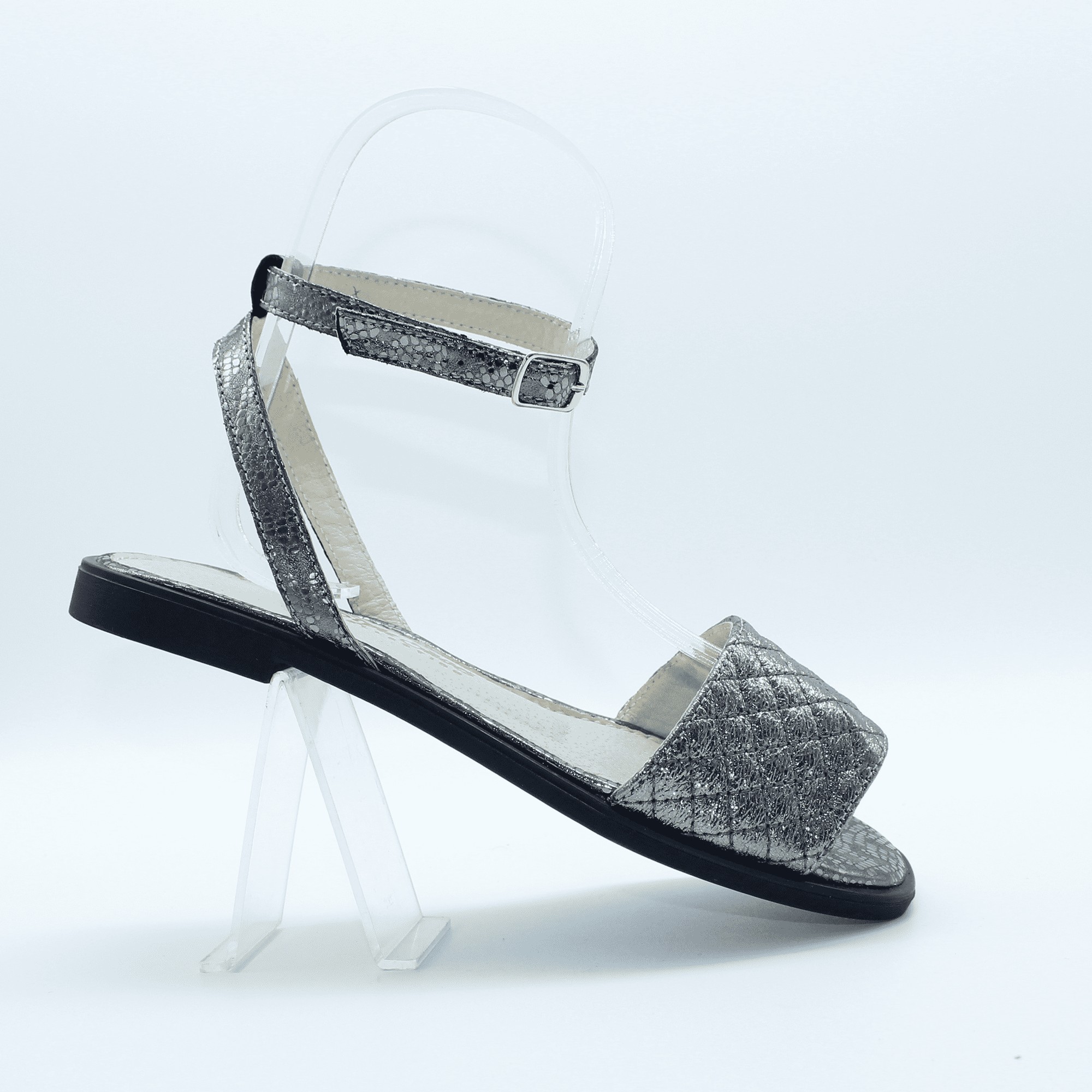 

Женские босоножки Style Shoes 1628 (37) 24 см Никель