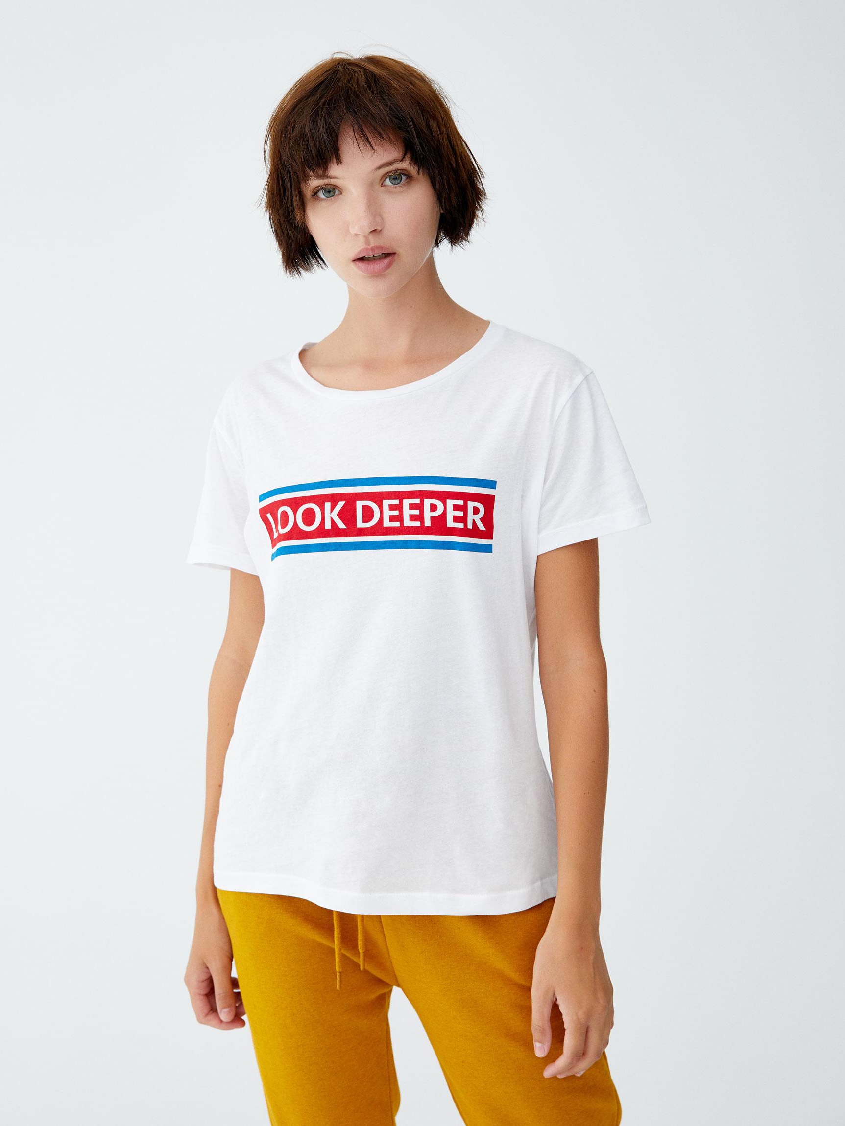 

Футболка Pull & Bear 9238379250-AAPT L Белая