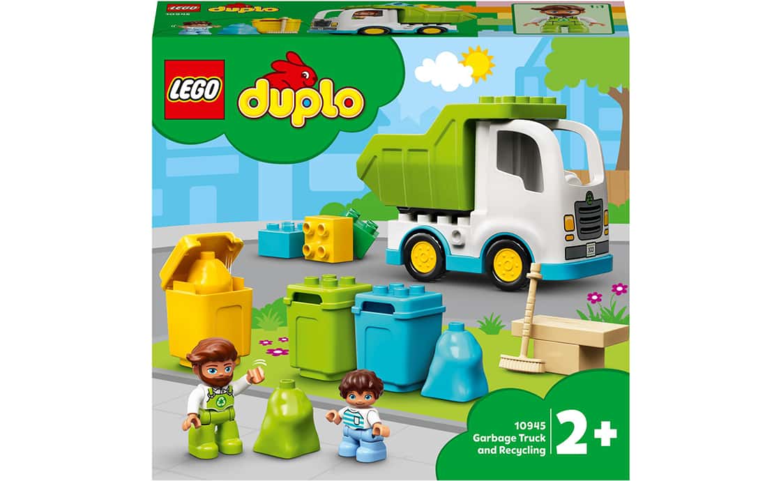 

Конструктор LEGO Сміттєвоз та сміттєпереробка 19 деталей (10945)