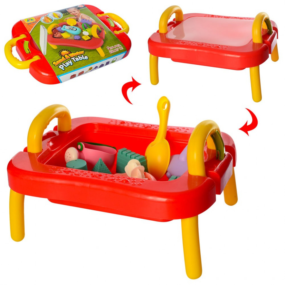 

Детский игровой столик-песочница Bambi HG-154 с аксессуарами