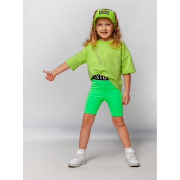 

Велосипедки Джимми салатовые для девочек EvgaKids 40833 116-122 см