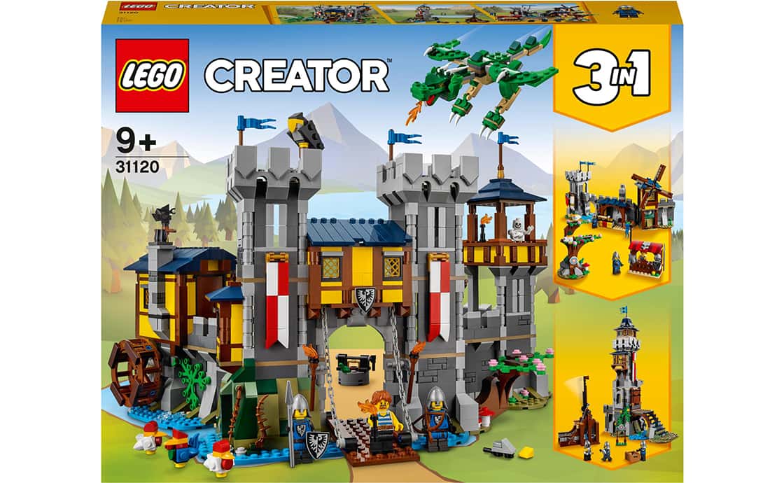 

Конструктор LEGO Середньовічний замок 1426 деталей (31120)