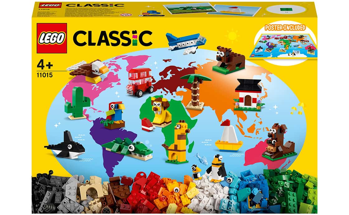 

Конструктор LEGO Навколо світу 950 деталей (11015)