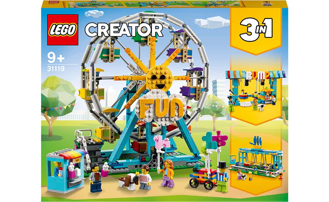 

Конструктор LEGO Оглядове колесо 1002 деталей (31119)