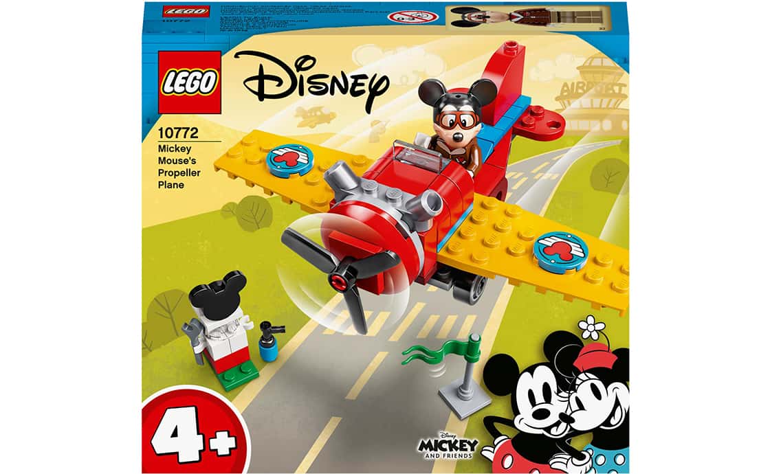 

Конструктор LEGO Гвинтовий літак Міккі Мауса 59 деталей (10772)