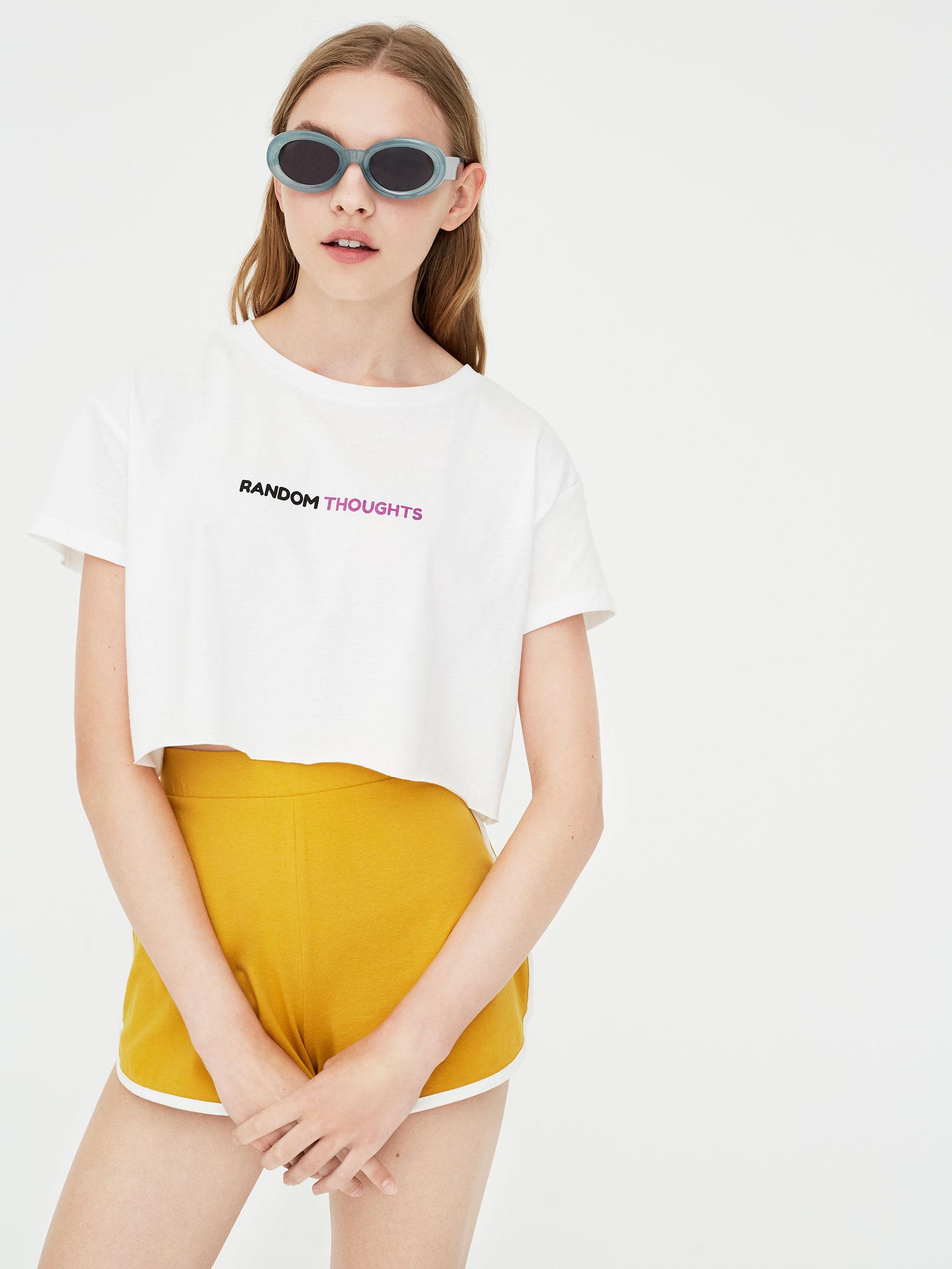 

Топ Pull & Bear 9231329250-AAPT M Белый