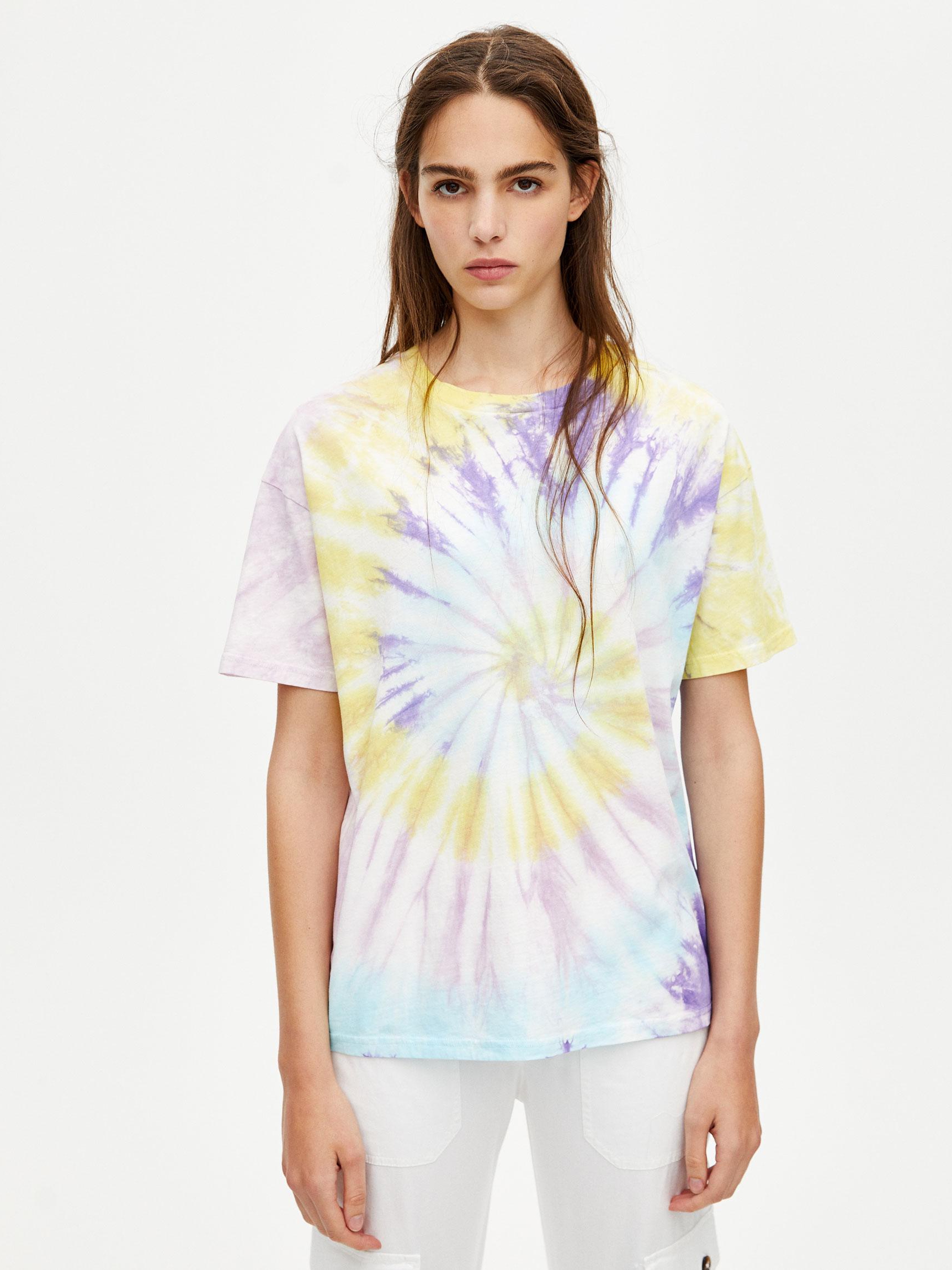 

Футболка Pull & Bear 9230352611-ACLZ S Разноцветная