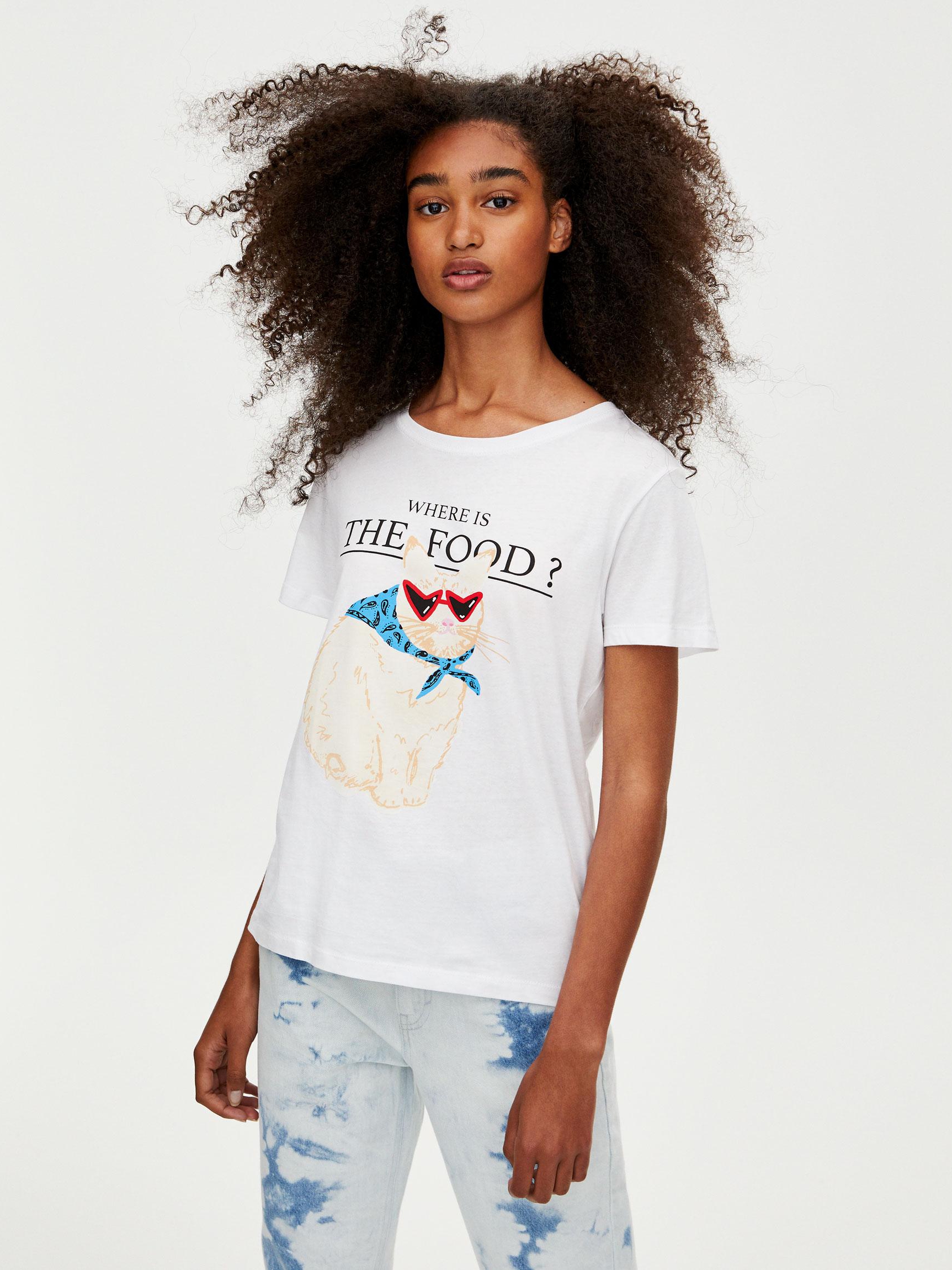 

Футболка Pull & Bear 9230319250-AAPT XS Белая