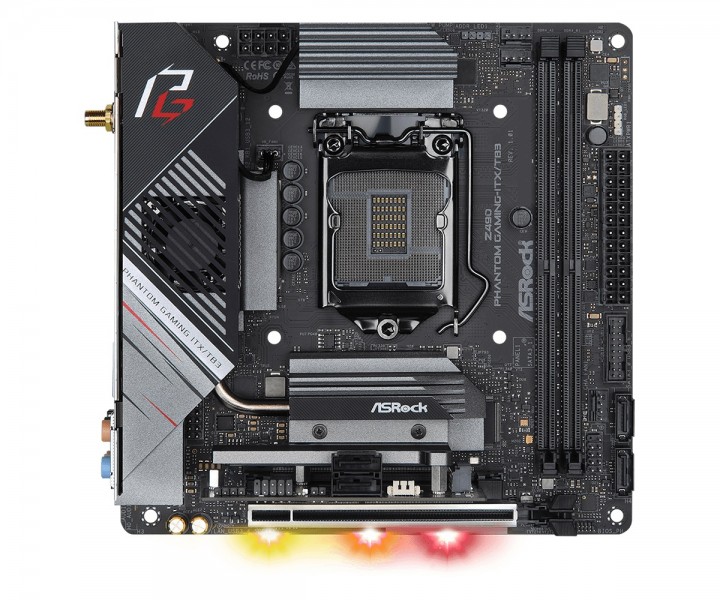 

Материнская плата ASRock Z490 Phantom Gaming-ITX/TB3 (F00245969)